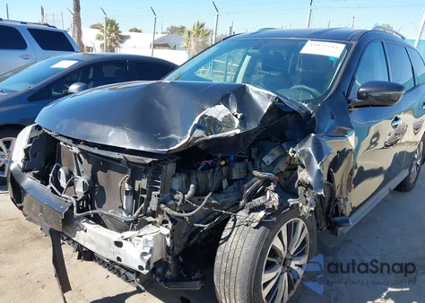 2017 Nissan Pathfinder S from USA, damaged, VIN 5N1DR2MM5HC685988